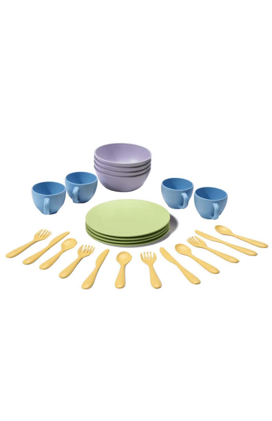 BigJigs Play Dish, Cutlery & Tea Cup Set