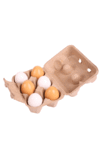 BigJigs Wooden Play Food - Eggs in a Carton