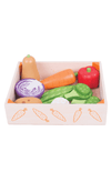 BigJigs Wooden Play Food - Vegetable Crate
