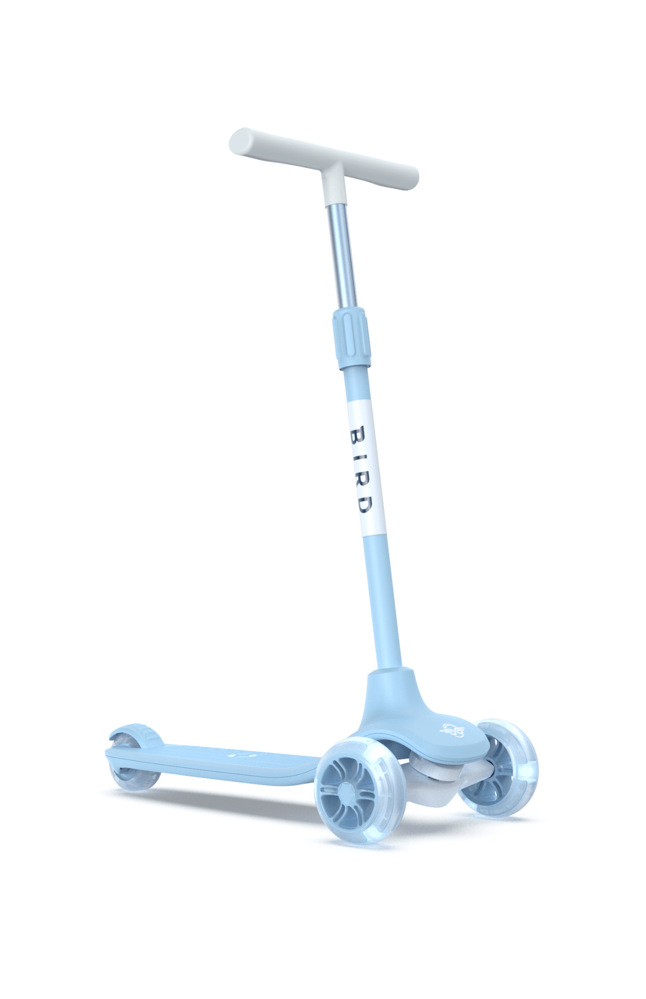 Birdie Glow Scooter - Sky Blue