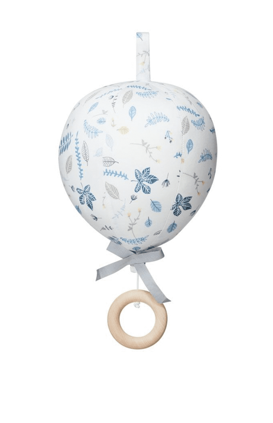 CAM CAM Balloon Musical Mobile - Pressed Leaves Blue