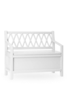 Cam Cam Copenhagen Harlequin Kids Storage Bench - White