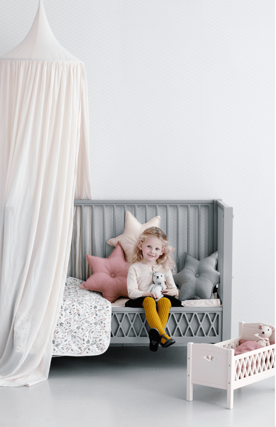Cam Cam Copenhagen Quilt Playmat Blanket - Pressed Leaves Rose