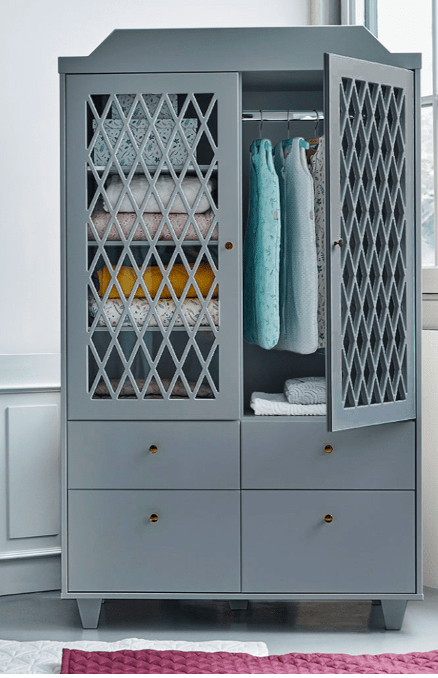 Cam Cam Copenhagen Harlequin Wardrobe - Grey