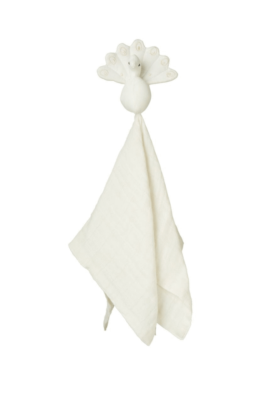 Cam Cam Copenhagen Cuddle Cloth Muslin Peacock - Cream