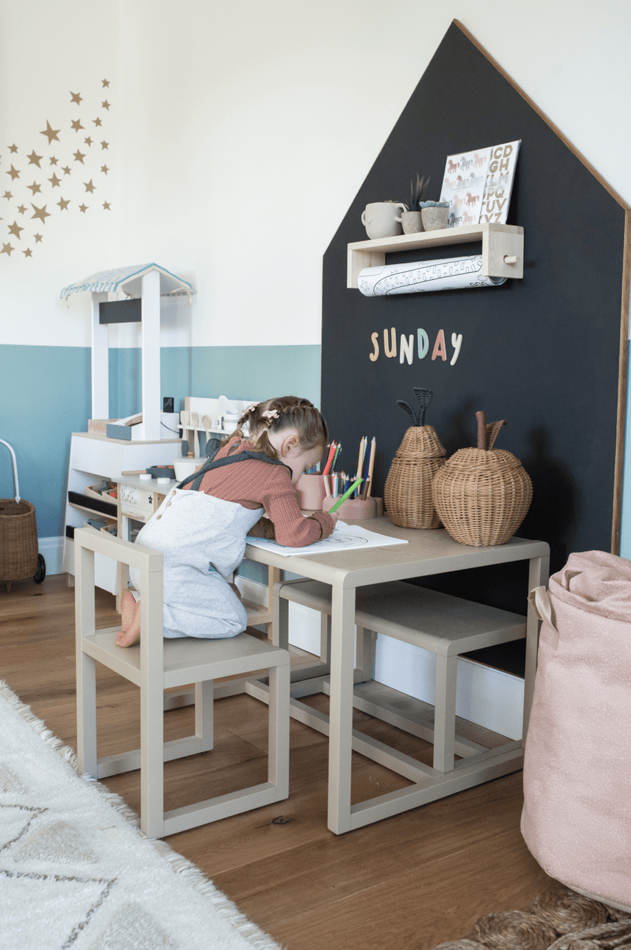 ferm LIVING Little Architect Table - Cashmere