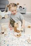 BigJigs Natural Click Blocks - 100pcs