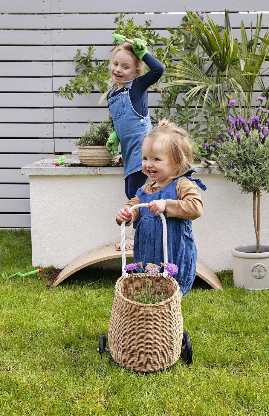 Olli Ella Luggy Basket - Natural