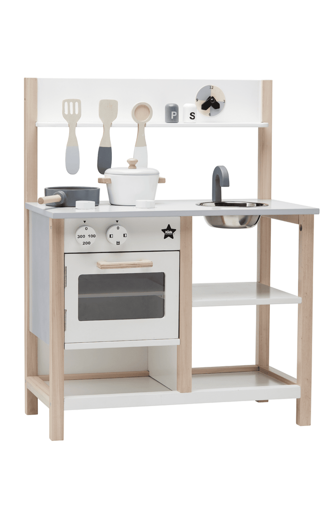 Kids Concept Kitchen - Natural and White