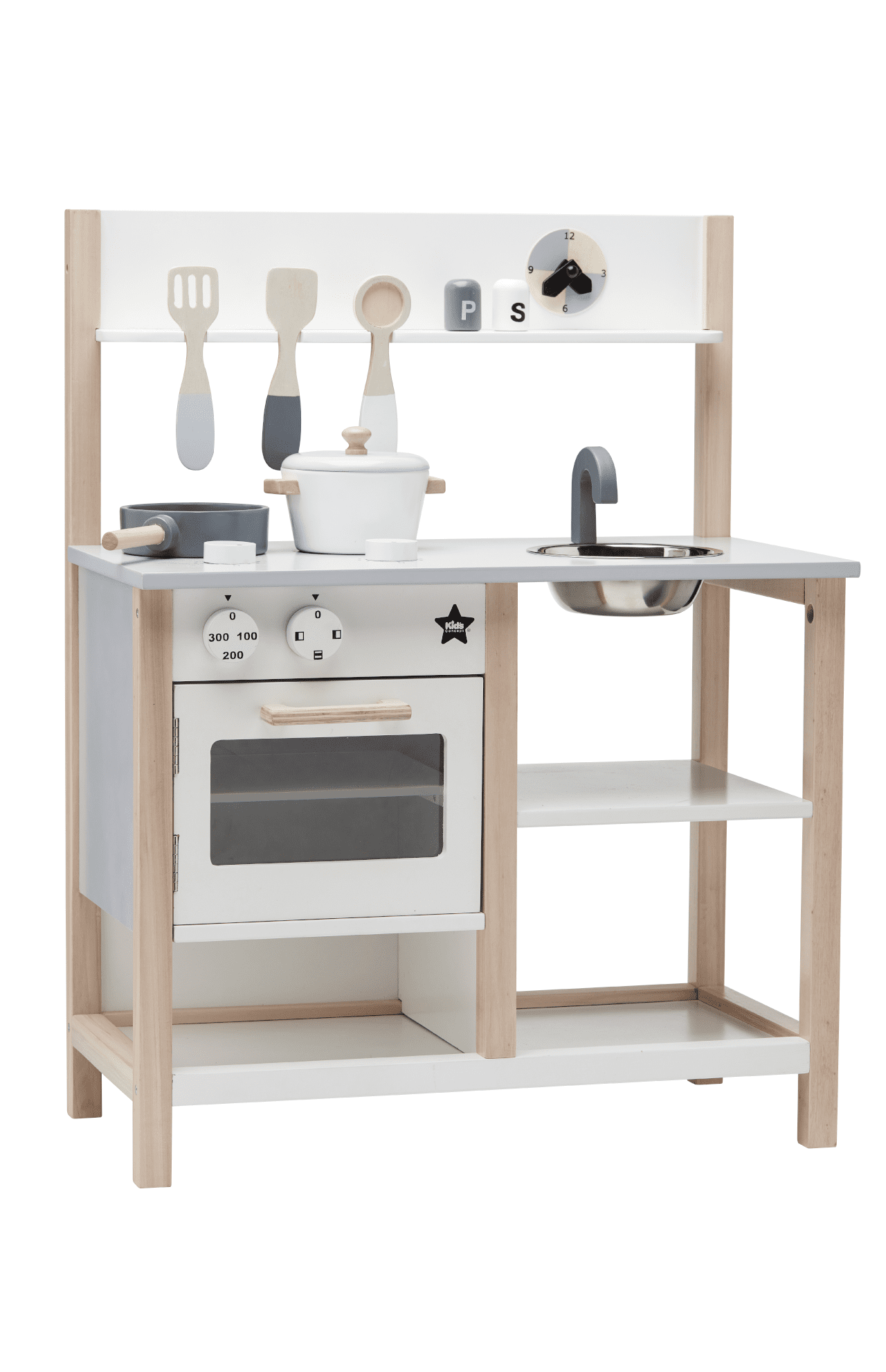 Kids Concept Kitchen - Natural and White