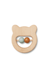 Liewood Ivalu Wood Teether - Mr Bear