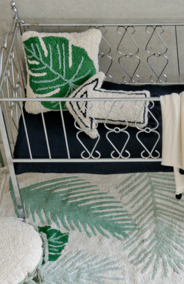 Lorena Canals Cushion - Monstera
