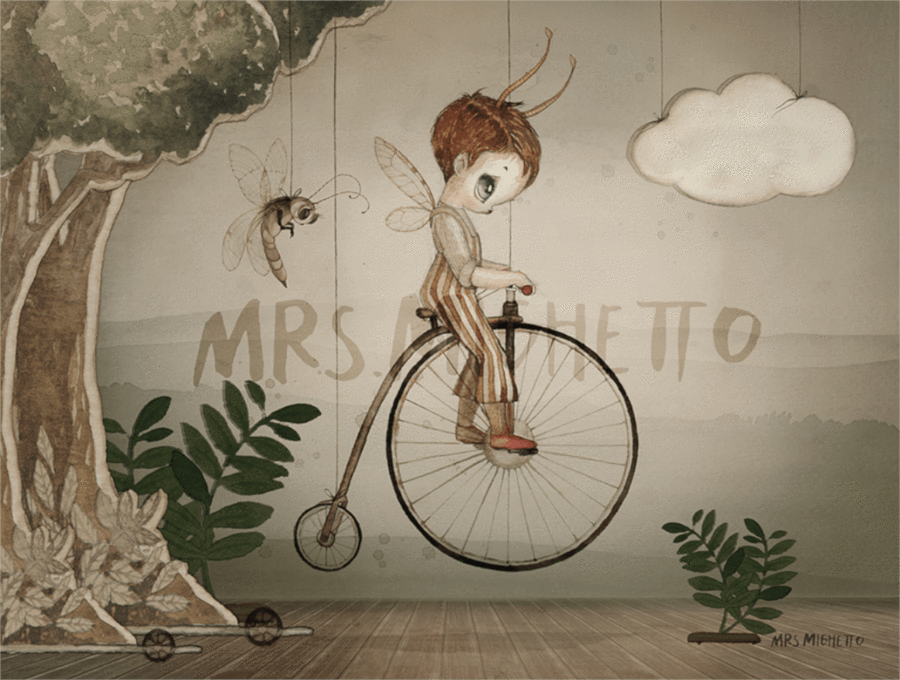 Mrs Mighetto "Mr John" 18x24 Print