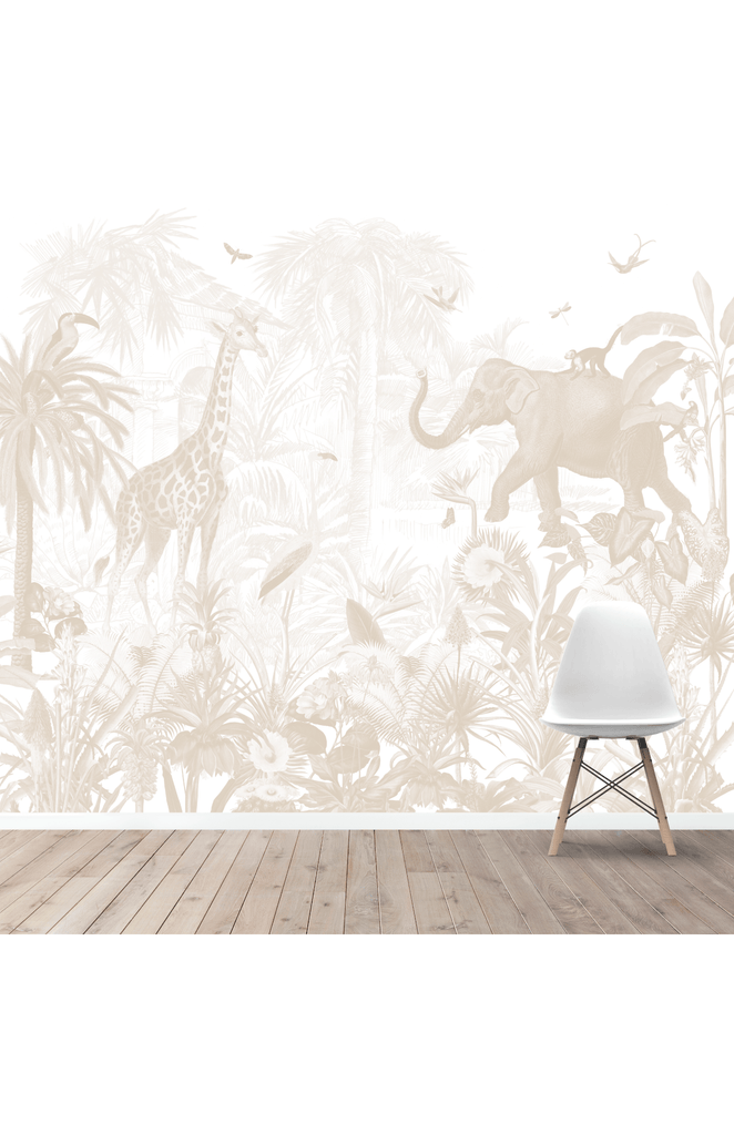 Munks + Me X Olivia Bowen Wallpaper - Magic Jungle