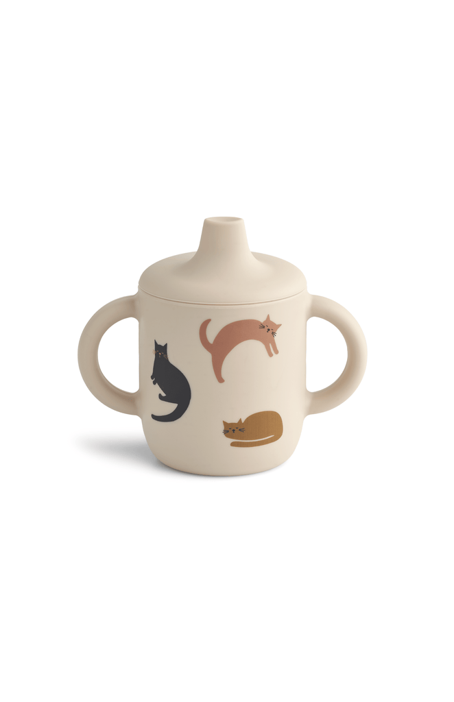 Liewood Neil Silicone Cup - Maiuw/Apple Blossom Mix