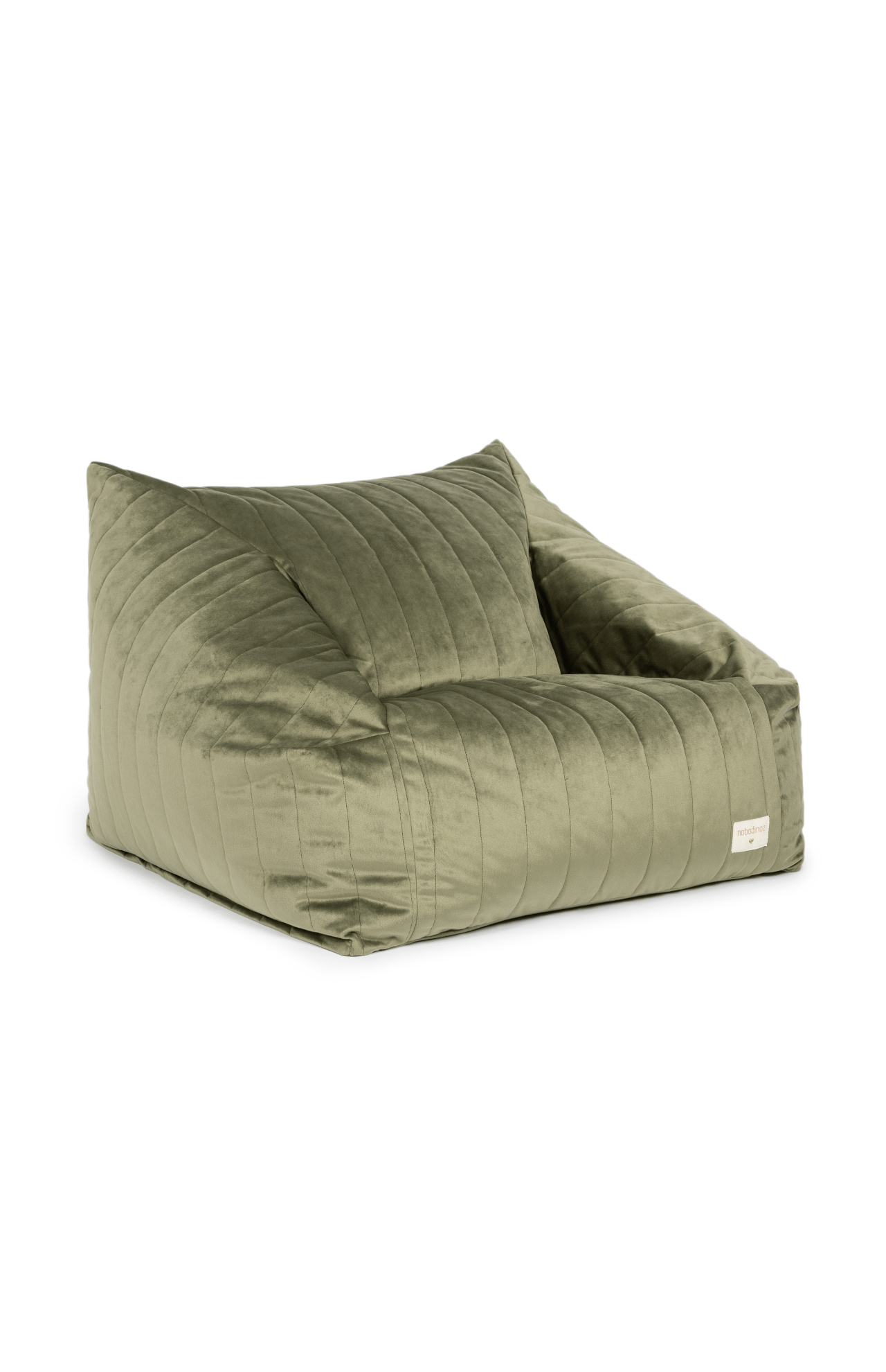 Nobodinoz Chelsea Bean Bag - Olive Green