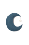 Nobodinoz Pierrot Moon Cushion - Night Blue