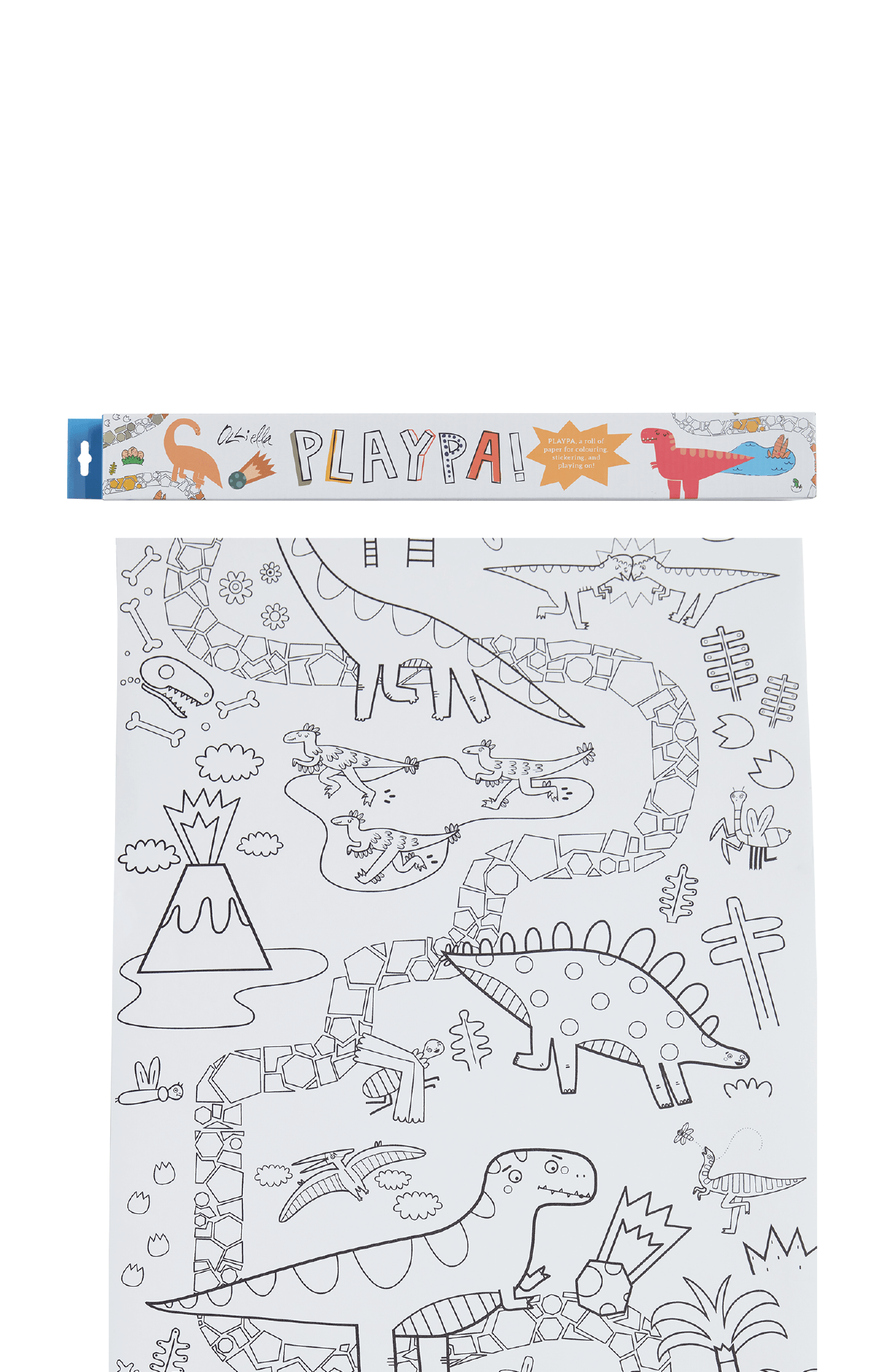 Olli Ella Playpa Paper - The Land Before Time