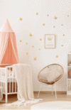 PÖM le Bonhomme Star Wall Stickers - Gold