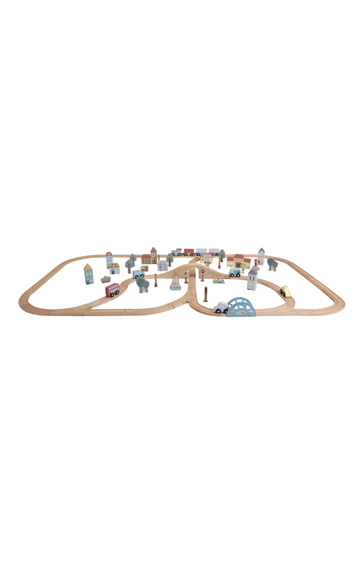 Little Dutch Railway Train Set