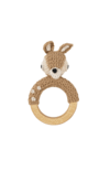 Sebra Deer Crochet Rattle