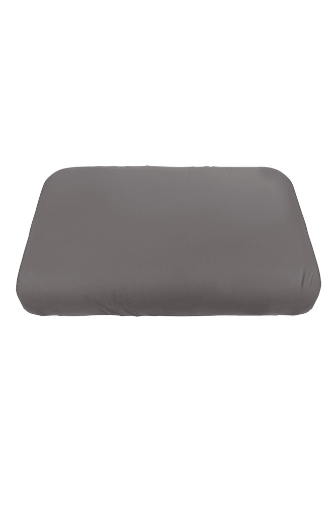 Sebra Jersey Fitted Cot Sheet - Grey