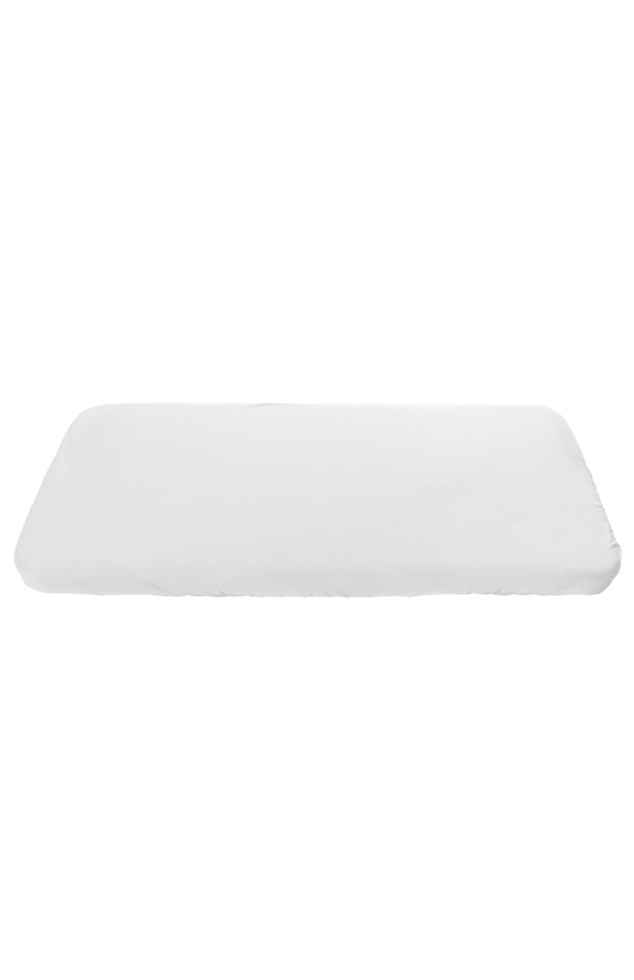 Sebra Jersey Fitted Cot Sheet - White