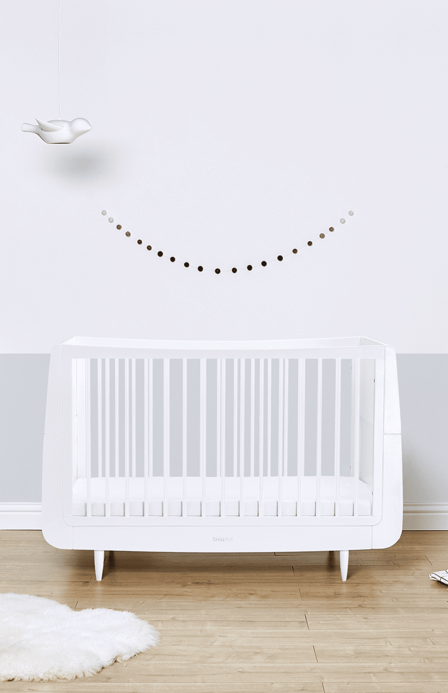 SnüzKot Skandi Cot White