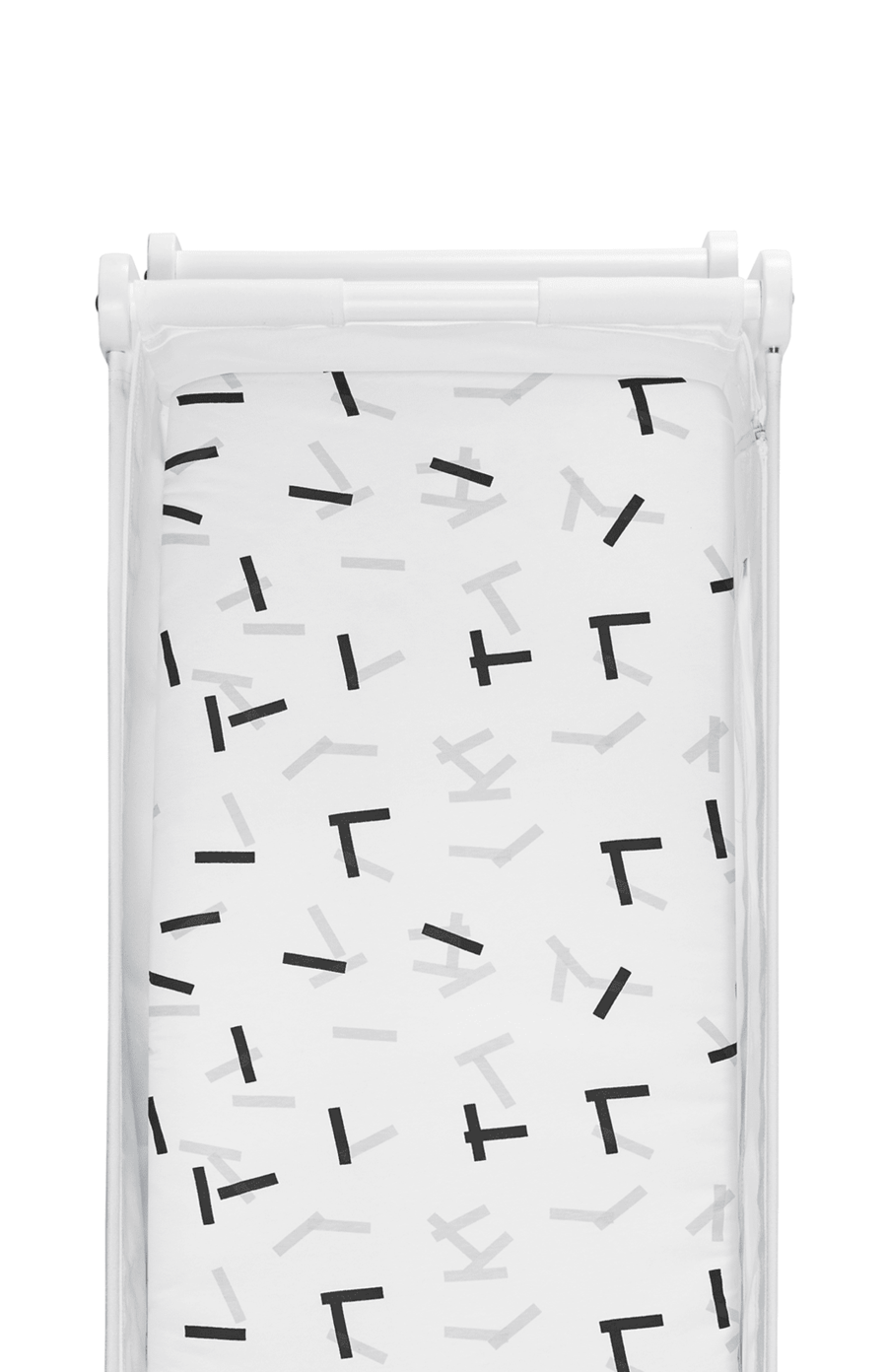 Snuz Crib Fitted Sheets (2 Pack) - Geometric Monochrome