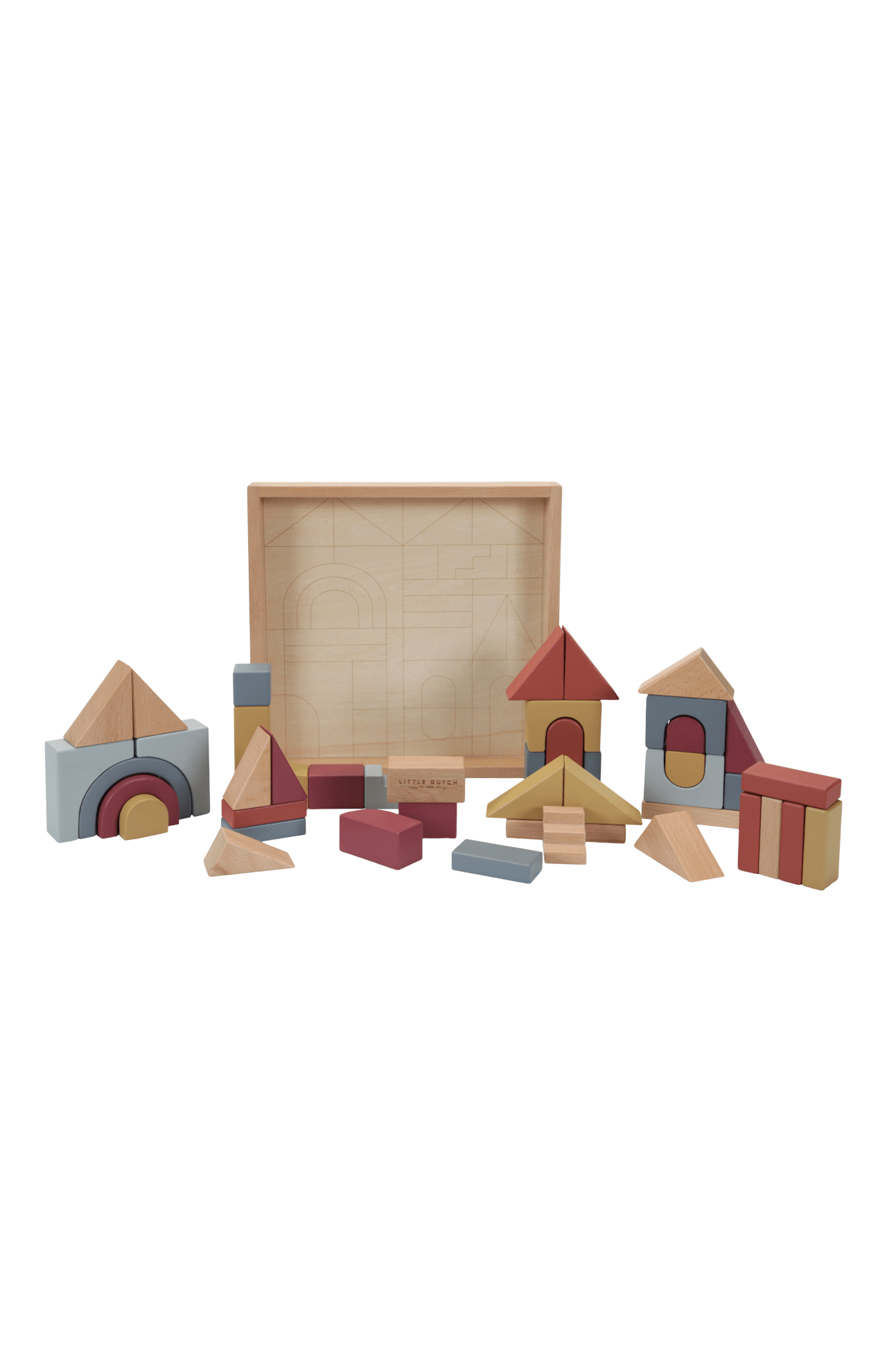 Little Dutch Wooden Building Blocks