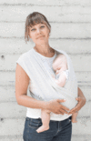 Studio Romeo Baby Sling - Thin Navy Stripe