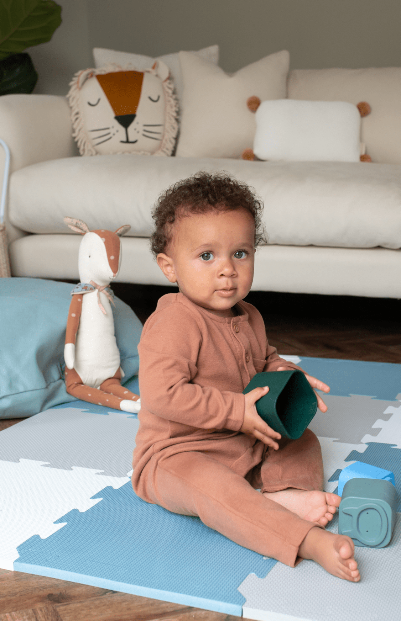 The Modern Nursery Puzzle Playmat - Sky