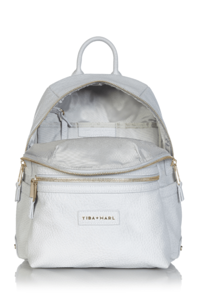 Tiba + Marl Miller Backpack - Pale Grey Tumble