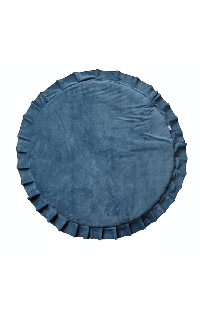 Wigiwama - Velvet Playmat - Deep Blue