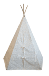 Wildfire Teepees - Dash Print Teepee with White Trim