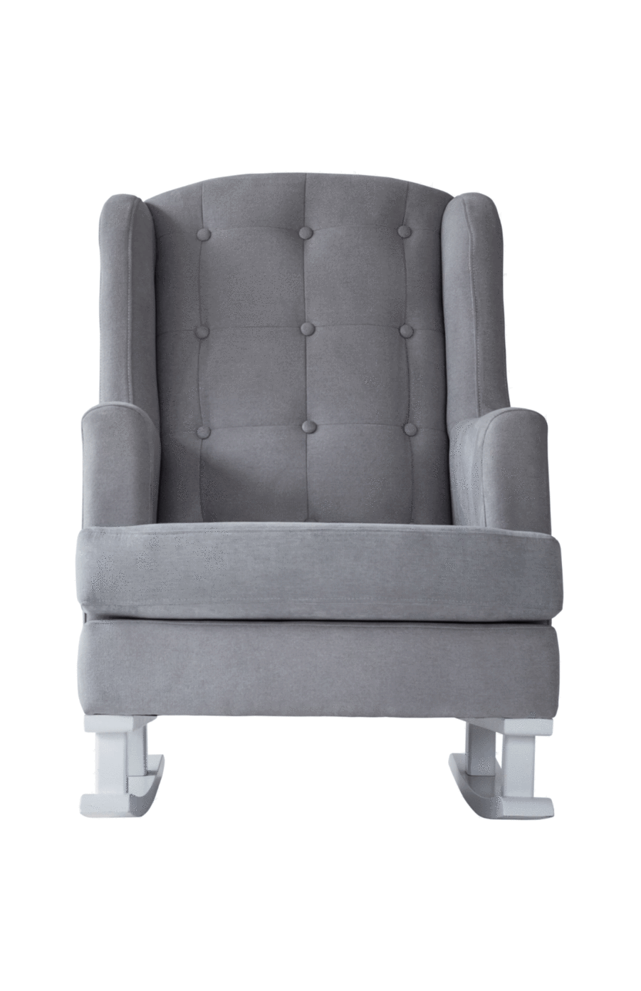 Baby Grey Bertie Rocker Chenille - Pale Grey