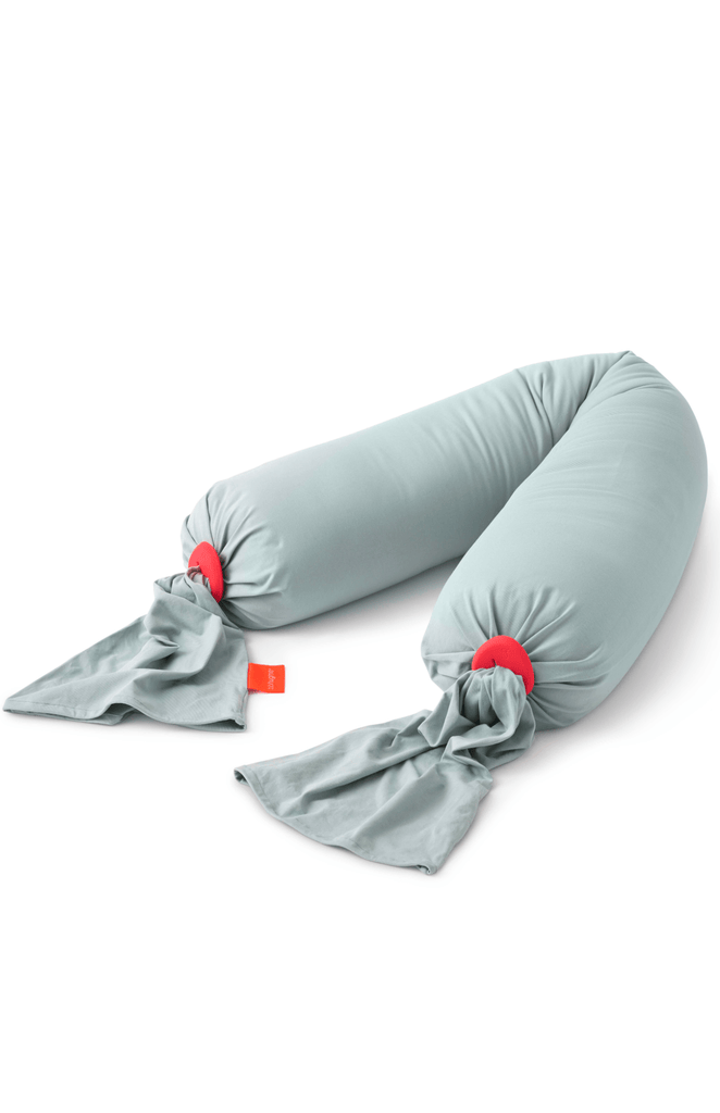 bbhugme Pregnancy Pillow - Eucalyptus/Coral