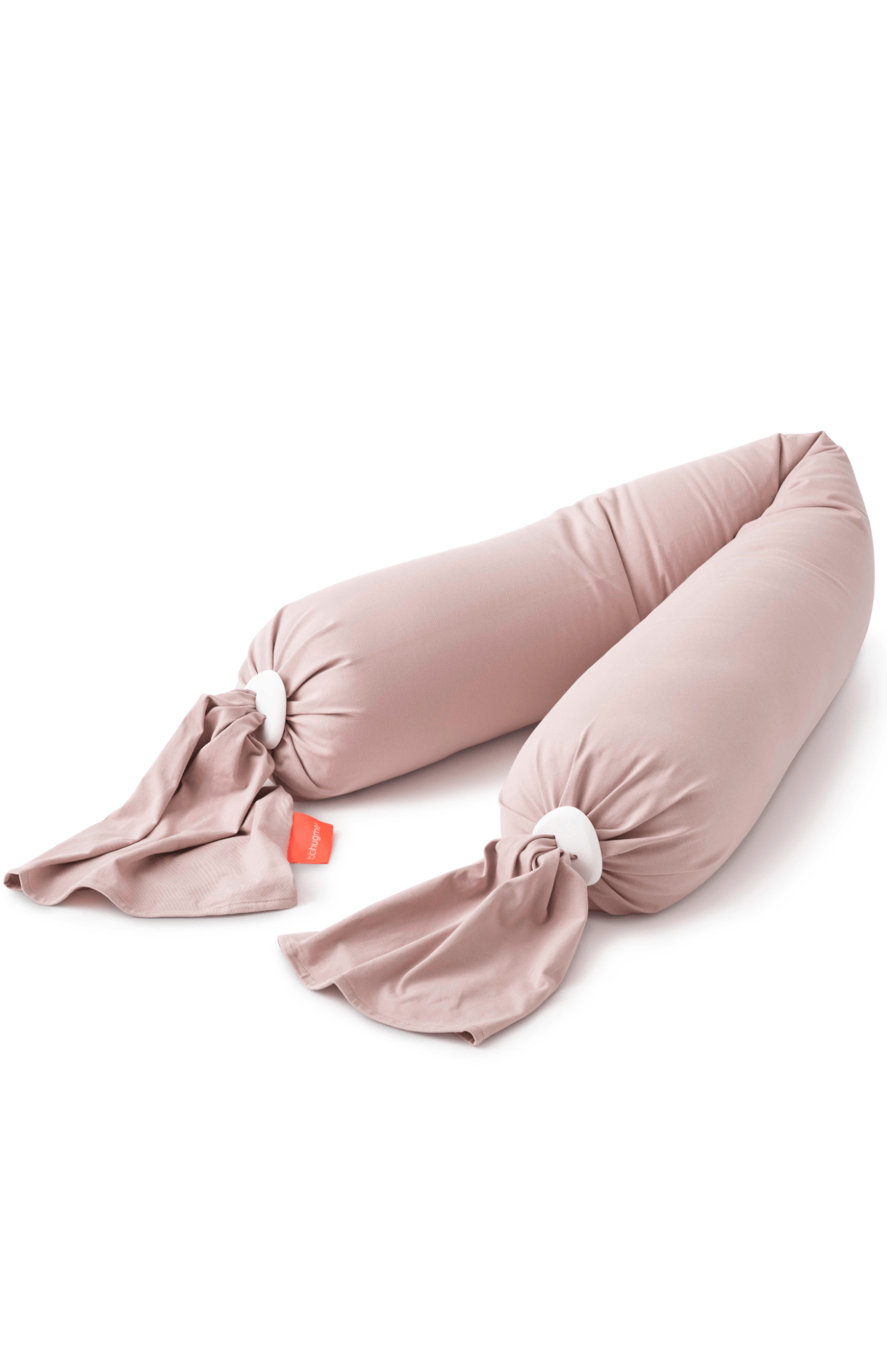 bbhugme Pregnancy Pillow - Dusty Pink/Vanilla