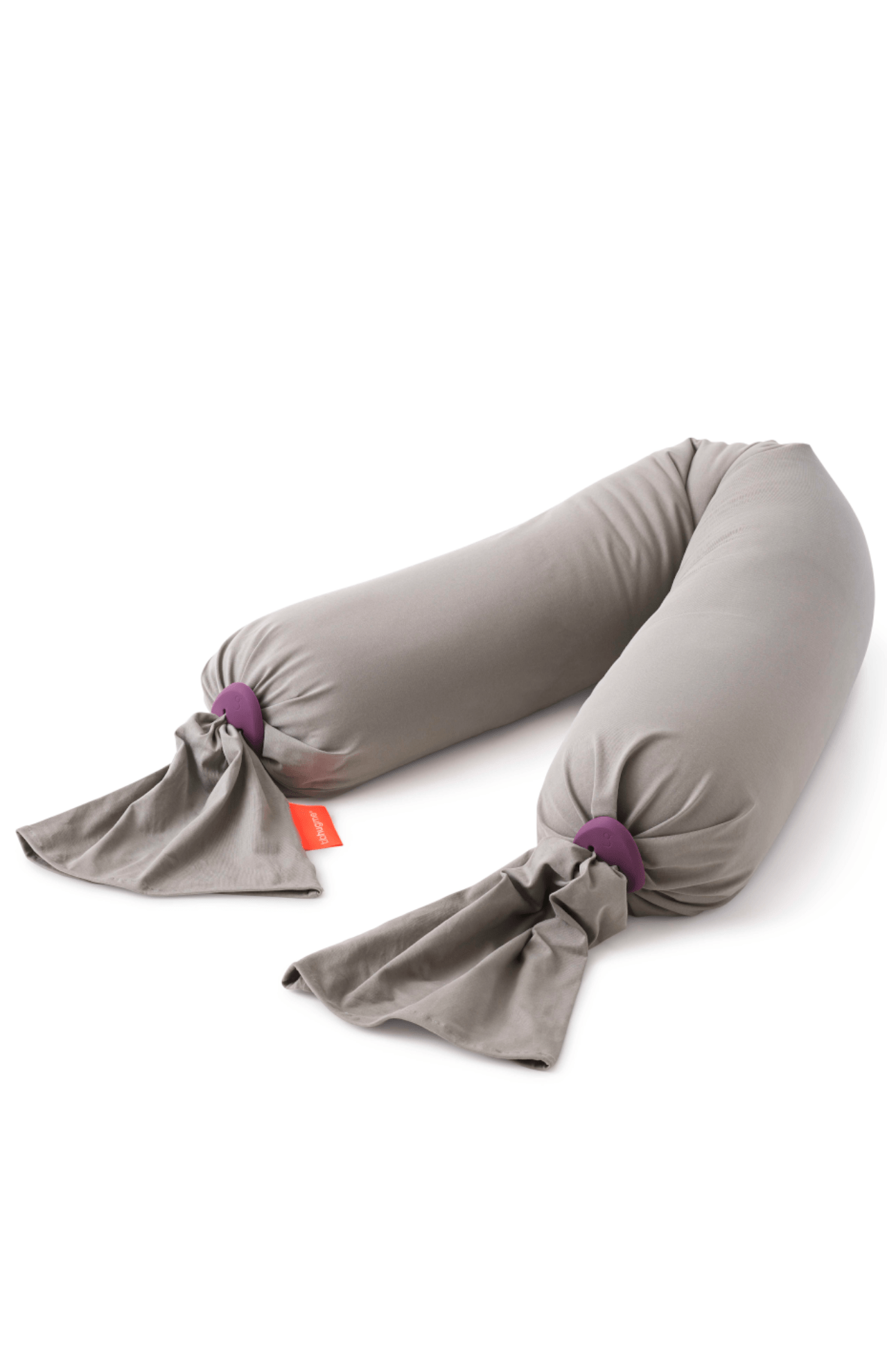 bbhugme Pregnancy Pillow - Grey/Plum