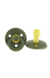 Bibs Natural Latex Dummy - Hunter Green