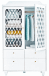 Cam Cam Copenhagen Harlequin Wardrobe - White