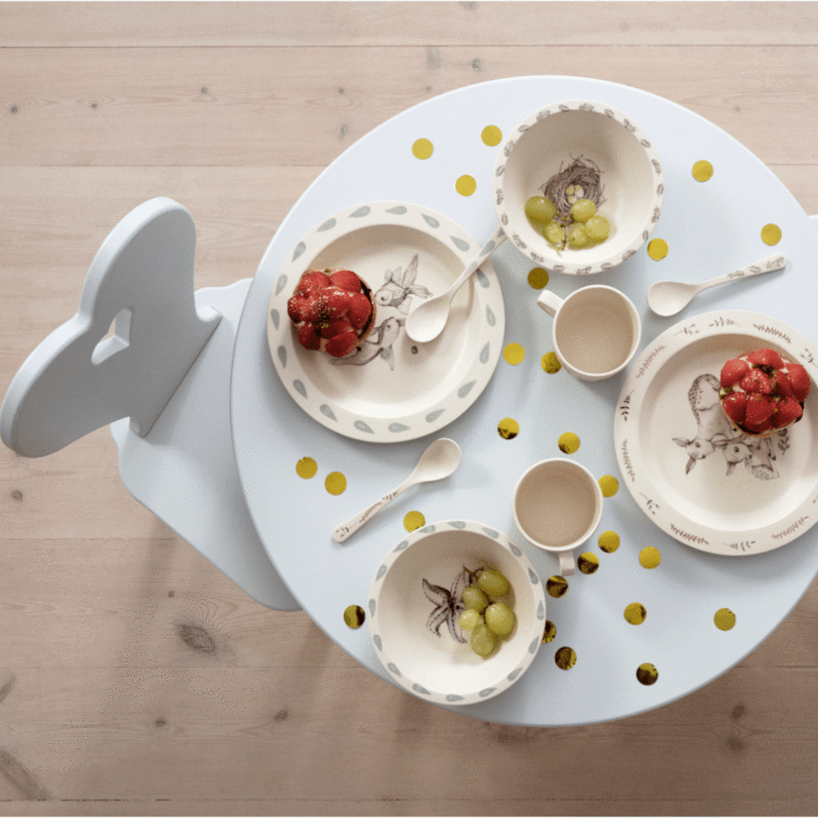 Cam Cam Copenhagen Heart Table - Classic Grey