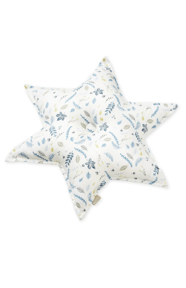 Cam Cam Copenhagen Star Cushion - Pressed Leaves Blue