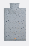 ferm LIVING Moon Duvet and Pillowcase Set Junior - Faded Blue