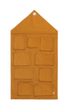 ferm LIVING House Wall Storage - Mustard