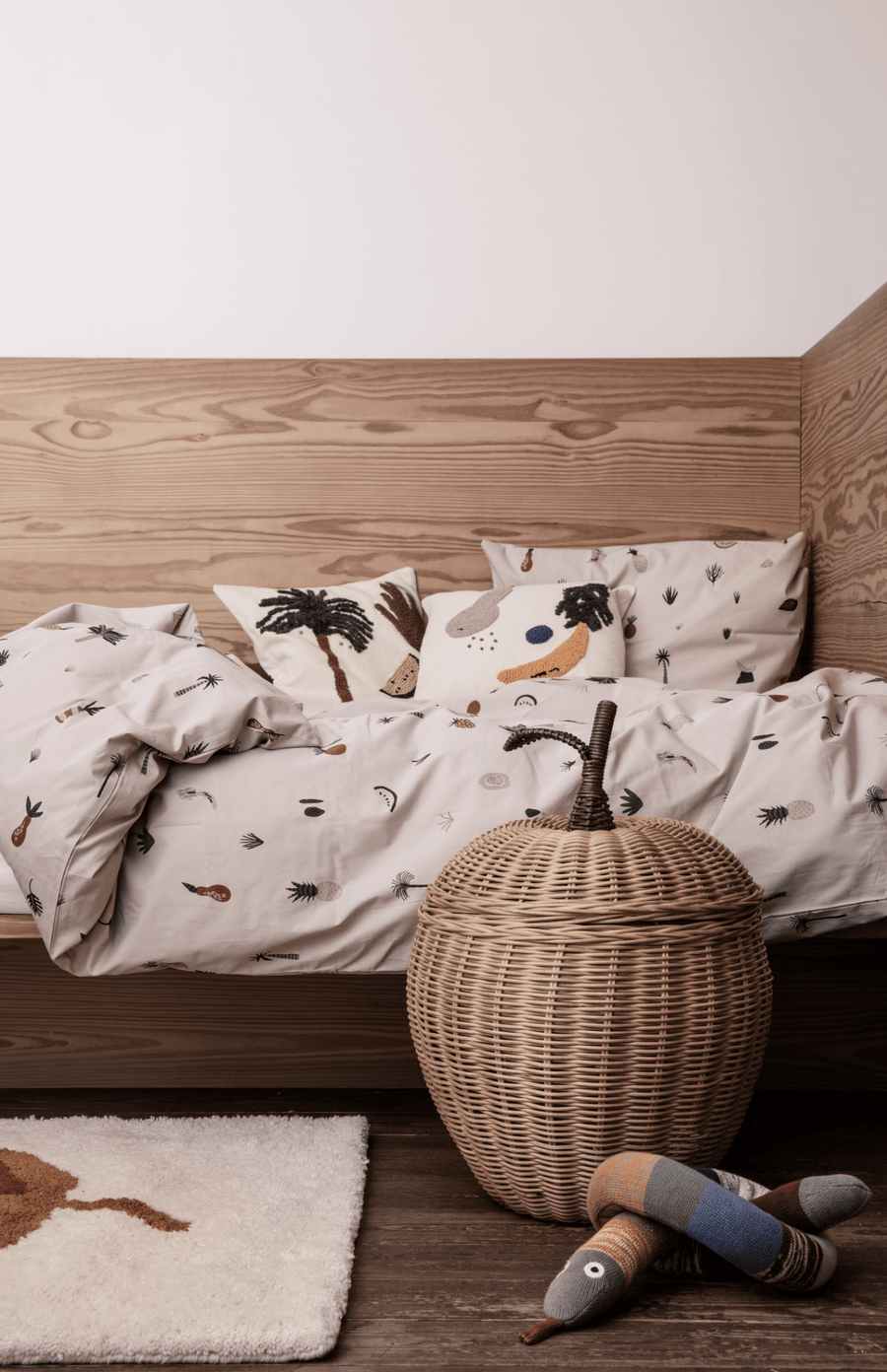 ferm LIVING Apple Braided Storage Basket
