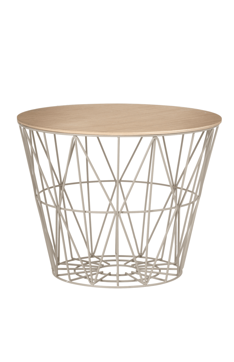 ferm LIVING Wire Basket Top- Oiled Oak