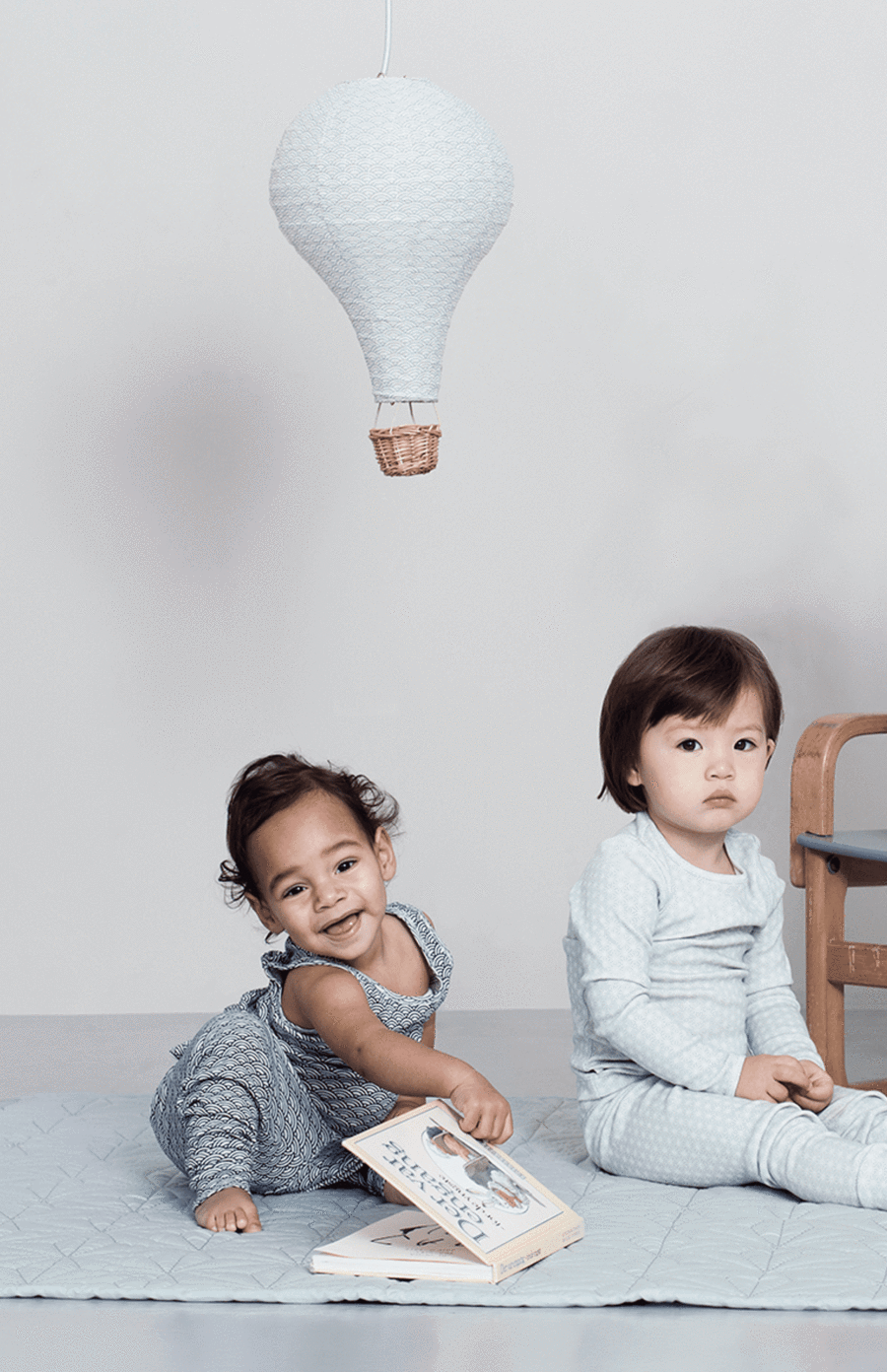 CAM CAM Hot Air Balloon Light - Grey Wave