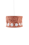 Kids Concept Lamp Shade - Dark Apricot Dot