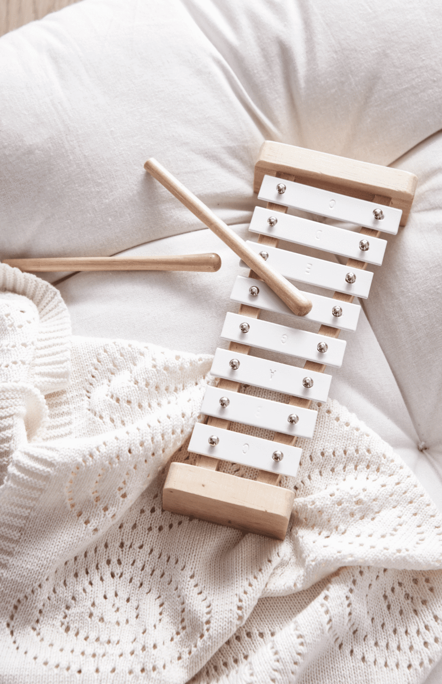 Kids Concept Xylophone - White